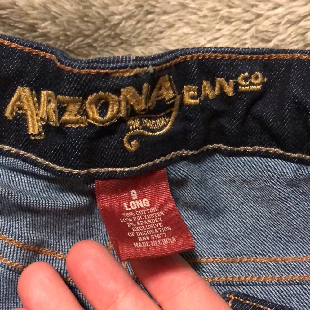 Dark washed jeans